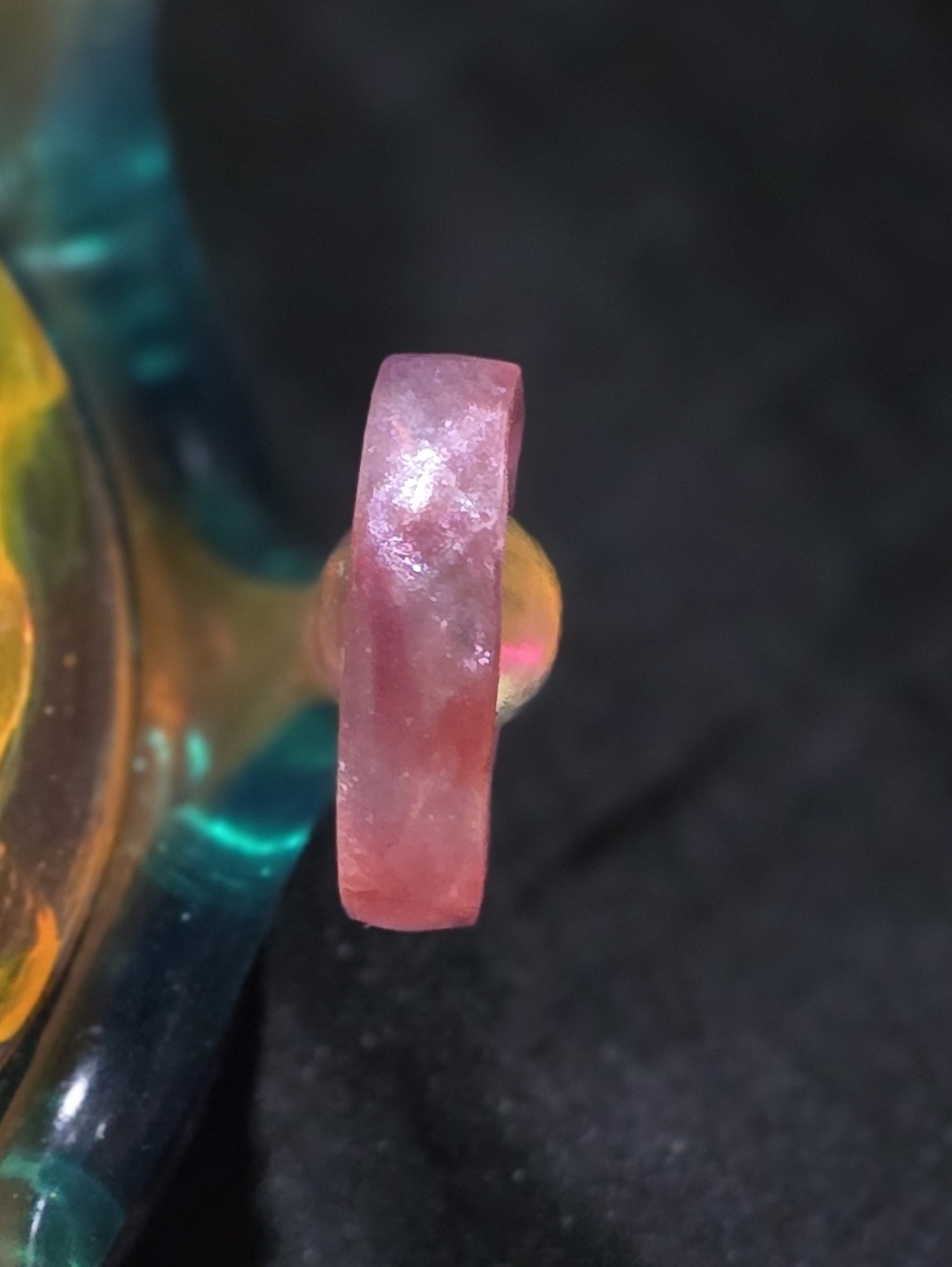 Pink Thin Band Ring